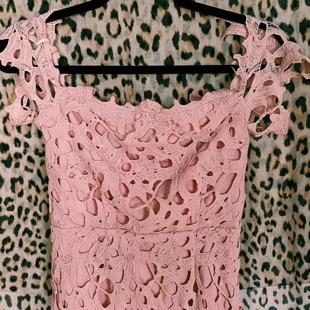 Midi dress pink